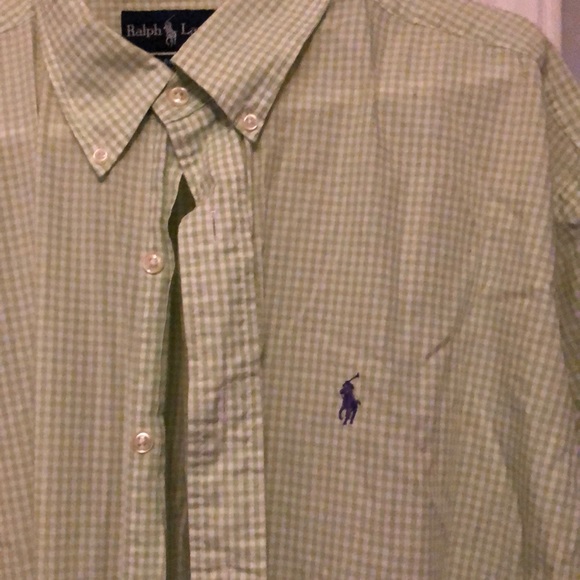 Polo Ralph Lauren Other - Light green plaid polo button down